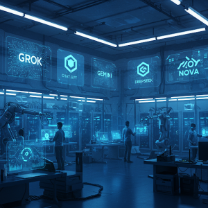 Oracles of AI: A Supercomputing Think Tank Powering Top 5 Language Models
